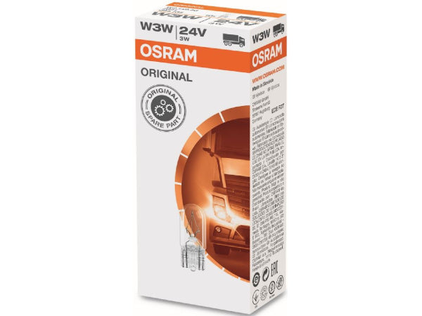 OSRAM Glassockellampe 24V 2W W2,1x9,5d Kaufuniversum - OSRAM Glassockellampe 24V 2W W2,1x9,5d