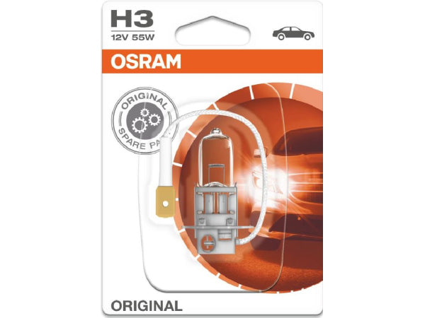 OSRAM Glühlampe H3 12V 55W PK22s / Blister VPE 1 Kaufuniversum - OSRAM Glühlampe H3 12V 55W PK22s / Blister VPE 1