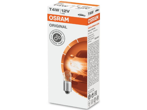 OSRAM Glühlampe T4W 12V 4W BA9s Kaufuniversum - OSRAM Glühlampe T4W 12V 4W BA9s