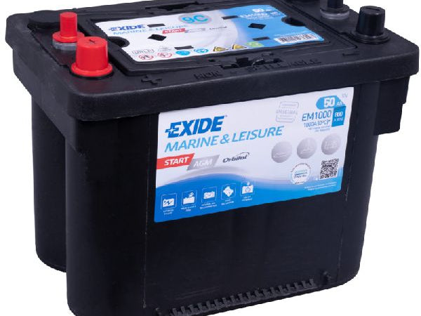 Exide Dual AGM 12V/50Ah/800A LxBxH 260x173x206mm/S:1 Kaufuniversum - Exide Dual AGM 12V/50Ah/800A LxBxH 260x173x206mm/S:1