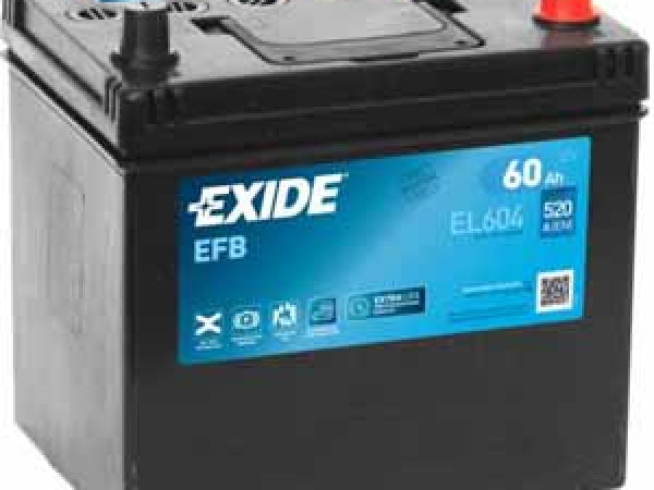 Exide Start-Stop EFB 12V/60Ah/520A LxBxH 230x173x222mm/B0/S:0 Kaufuniversum - Exide Start-Stop EFB 12V/60Ah/520A LxBxH 230x173x222mm/B0/S:0