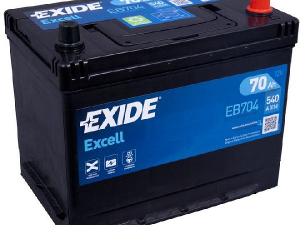 Exide Excell 12V/70Ah/540A LxBxH 270x173x222mm/B9/S:0 Kaufuniversum - Exide Excell 12V/70Ah/540A LxBxH 270x173x222mm/B9/S:0