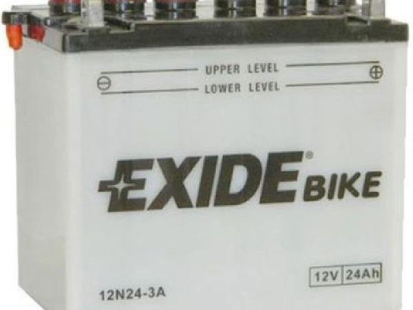 Exide 12 Volt // 24 AH // 200 Amp. // Pole M03 LxBxH : 184 // 124 // 175 // S:0 Kaufuniversum - Exide 12 Volt // 24 AH // 200 Amp. // Pole M03 LxBxH : 184 // 124 // 175 // S:0