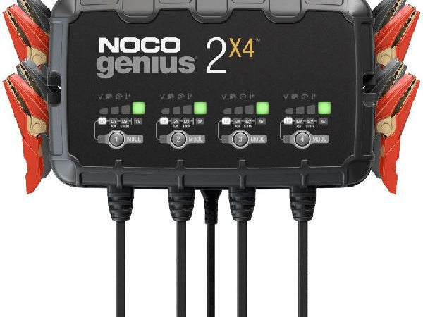 NOCO Genius 2x4 Batterieladegerät 4x2A/6-12V Kaufuniversum - NOCO Genius 2x4 Batterieladegerät 4x2A/6-12V
