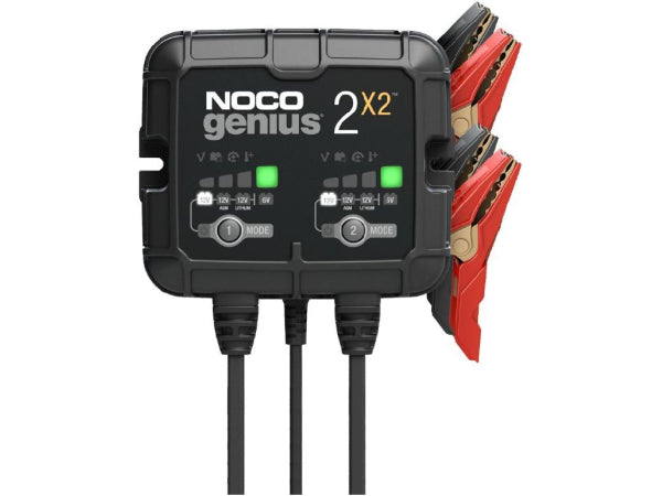 NOCO Genius 2x2 Batterieladegerät 2x2A/6-12V Kaufuniversum - NOCO Genius 2x2 Batterieladegerät 2x2A/6-12V