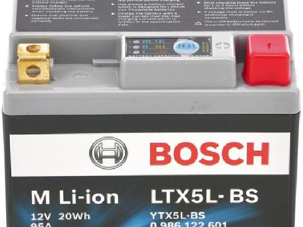 Moto Li-Ion Bosch 12V/1.6Ah/95A LxBxH 113x69x85mm/S:0 Kaufuniversum - Moto Li-Ion Bosch 12V/1.6Ah/95A LxBxH 113x69x85mm/S:0