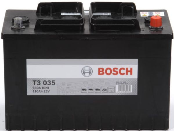 Starterbatterie Bosch 12V/110Ah/680A LxBxH 349x175x235mm/S:0 Kaufuniversum - Starterbatterie Bosch 12V/110Ah/680A LxBxH 349x175x235mm/S:0