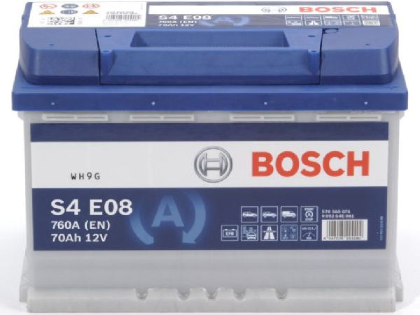 EFB-Batterie Bosch 12V/70Ah/760A LxBxH 278x175x190mm/S:0 Kaufuniversum - EFB-Batterie Bosch 12V/70Ah/760A LxBxH 278x175x190mm/S:0