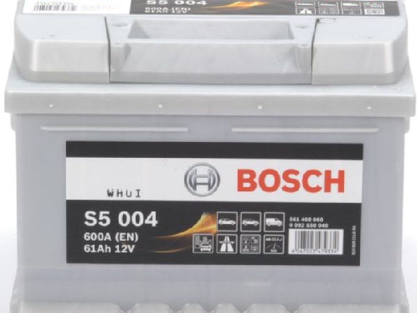 Starterbatterie Bosch 12V/61Ah/600A LxBxH 242x175x175mm/S:0 Kaufuniversum - Starterbatterie Bosch 12V/61Ah/600A LxBxH 242x175x175mm/S:0