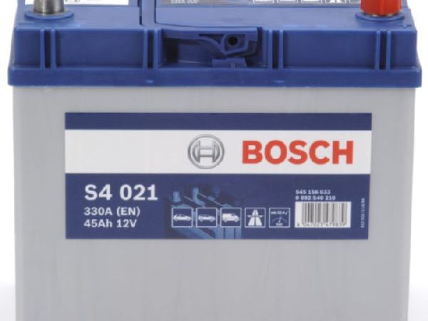 Starterbatterie Bosch 12V/45Ah/330A LxBxH 238x129x227mm/S:0 Kaufuniversum - Starterbatterie Bosch 12V/45Ah/330A LxBxH 238x129x227mm/S:0
