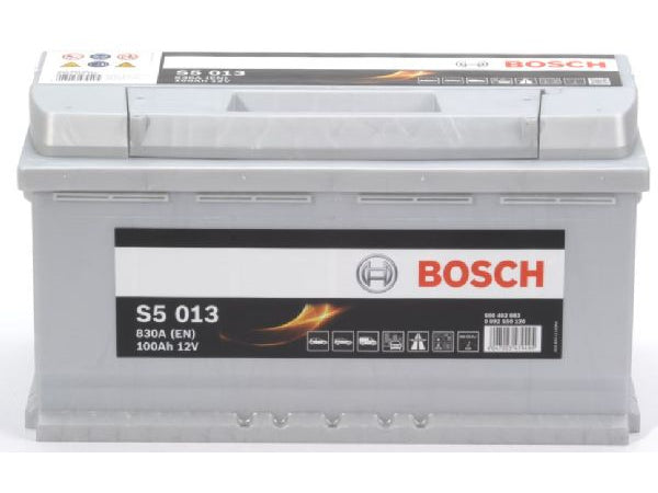 Starterbatterie Bosch 12V/100Ah/830A LxBxH 353x175x190mm/S:0 Kaufuniversum - Starterbatterie Bosch 12V/100Ah/830A LxBxH 353x175x190mm/S:0