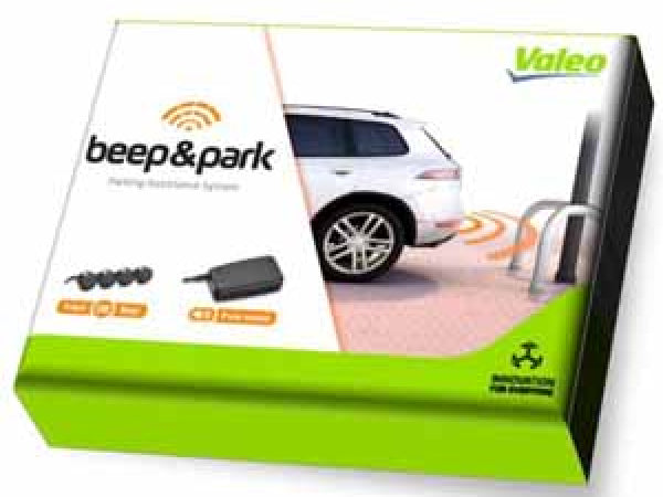 VALEO Beep + Park Einkparkhilfe Kit 1 mit 4 Sensoren + Lautsprecher Kaufuniversum - VALEO Beep + Park Einkparkhilfe Kit 1 mit 4 Sensoren + Lautsprecher