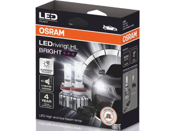 OSRAM LEDriving Off-Road LED Retrofit Bright H8/H11/H16/H9/12V/19W Kaufuniversum - OSRAM LEDriving Off-Road LED Retrofit Bright H8/H11/H16/H9/12V/19W
