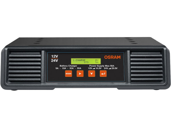 OSRAM BATTERYcharge PRO Batterieladegerät 12-24V / 50A Kaufuniversum - OSRAM BATTERYcharge PRO Batterieladegerät 12-24V / 50A