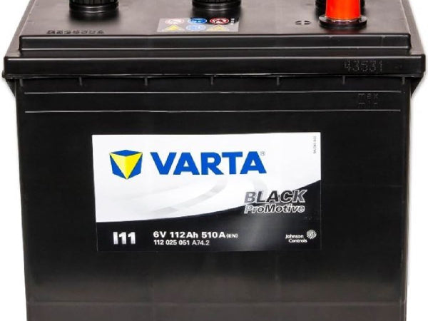 Starterbatterie Varta 6V/112Ah/510A LxBxH 260x175x236mm/S:0 Kaufuniversum - Starterbatterie Varta 6V/112Ah/510A LxBxH 260x175x236mm/S:0