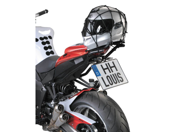 Joubert Gepäcknetz mit 6 Hacken schwarz Kaufuniversum - Joubert Gepäcknetz mit 6 Hacken schwarz