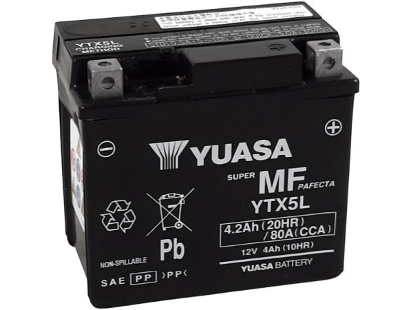 YUASA AGM 12V/4.2Ah/80A LxBxH: 114 // 71 // 106 // S:0 Kaufuniversum - YUASA AGM 12V/4.2Ah/80A LxBxH: 114 // 71 // 106 // S:0