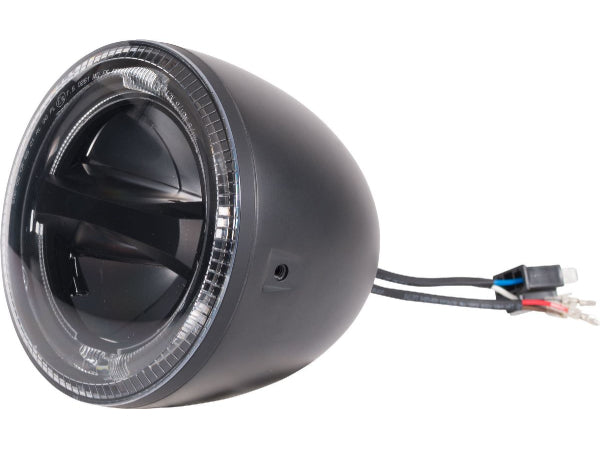 Highsider LED-Hauptscheinwerfer circle, 5.75" seitliche Befestigung Kaufuniversum - Highsider LED-Hauptscheinwerfer circle, 5.75" seitliche Befestigung