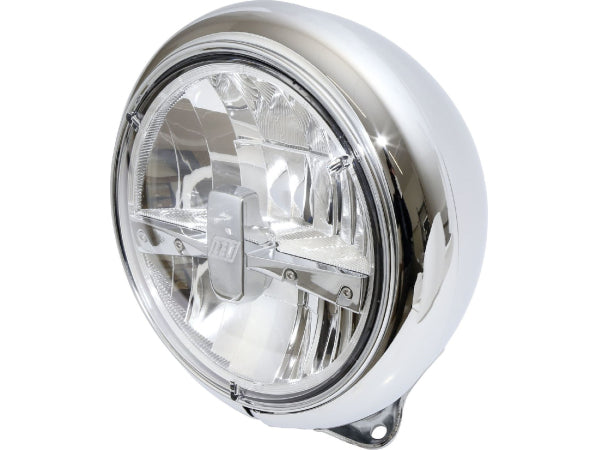 Highsider LED-Hauptscheinwerfer HD-style 7", chrom Kaufuniversum - Highsider LED-Hauptscheinwerfer HD-style 7", chrom