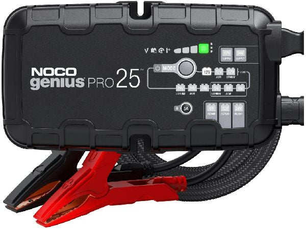 NOCO Genius Pro 25 Batterieladegerät 25A/6-12-24V Kaufuniversum - NOCO Genius Pro 25 Batterieladegerät 25A/6-12-24V