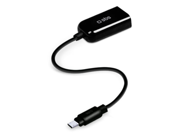 SBS OTG-Kabel mit USB-Adapter für Smartphone und Tablet Kaufuniversum - SBS OTG-Kabel mit USB-Adapter für Smartphone und Tablet