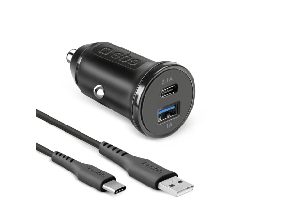 SBS Auto-Ladeset USB-Typ C Kaufuniversum - SBS Auto-Ladeset USB-Typ C