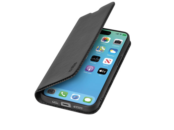 SBS Bookcase Wallet Lite-Hülle für iPhone 15 Pro Kaufuniversum - SBS Bookcase Wallet Lite-Hülle für iPhone 15 Pro