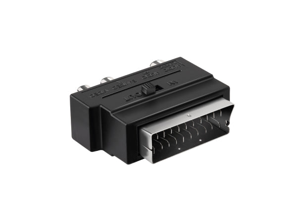 EKON Scart / 3 RCA + S-VHS-Adapter Kaufuniversum - EKON Scart / 3 RCA + S-VHS-Adapter