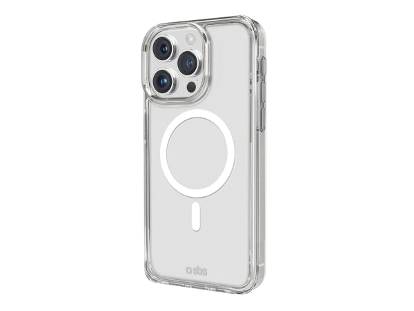 SBS Transparente steife Hülle, kompatibel mit MagSafe-Ladefunktion für iPhone 15 Pro Kaufuniversum - SBS Transparente steife Hülle, kompatibel mit MagSafe-Ladefunktion für iPhone 15 Pro