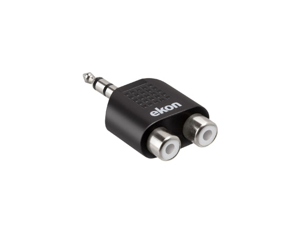 EKON Audio-Splitter Klinkenstecker auf zwei RCA-Buchsen Kaufuniversum - EKON Audio-Splitter Klinkenstecker auf zwei RCA-Buchsen