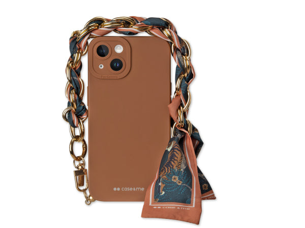 CASEME Hülle für das iPhone 13 mit Handgelenkkette und Foulard Kaufuniversum - CASEME Hülle für das iPhone 13 mit Handgelenkkette und Foulard