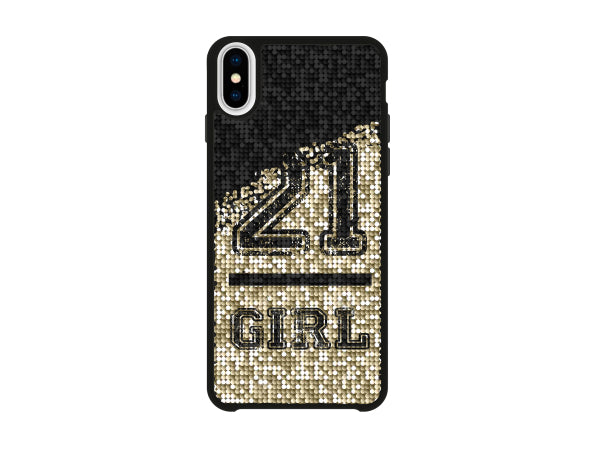 SBS Jolie Handyhülle mit 21 Girl Motiv für iPhone XS/X Kaufuniversum - SBS Jolie Handyhülle mit 21 Girl Motiv für iPhone XS/X