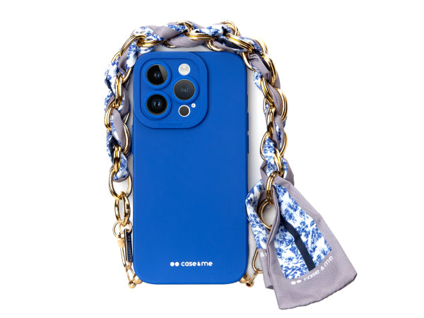 CASEME Hülle für das iPhone 14 Pro Max mit Handgelenkkette und Foulard Kaufuniversum - CASEME Hülle für das iPhone 14 Pro Max mit Handgelenkkette und Foulard