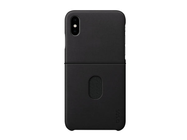 SBS Hartcover aus Echtleder für iPhone XS Max Kaufuniversum - SBS Hartcover aus Echtleder für iPhone XS Max