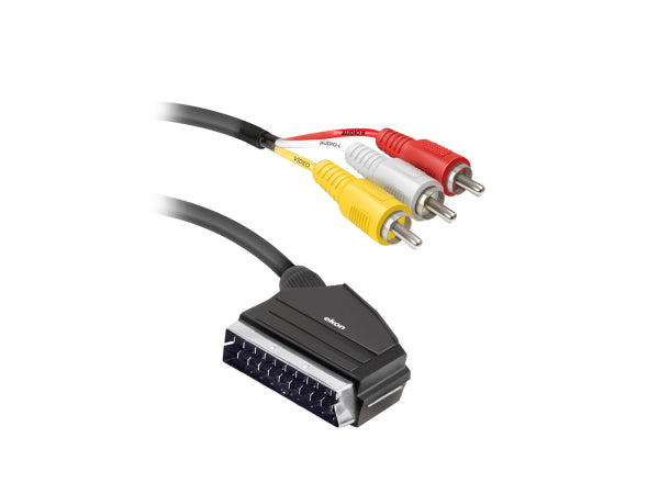 EKON Scart - RCA Kabel mit Schalter Kaufuniversum - EKON Scart - RCA Kabel mit Schalter