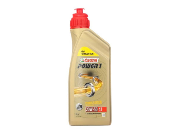 Castrol Power 1 4T 20W-50 1L Kaufuniversum - Castrol Power 1 4T 20W-50 1L