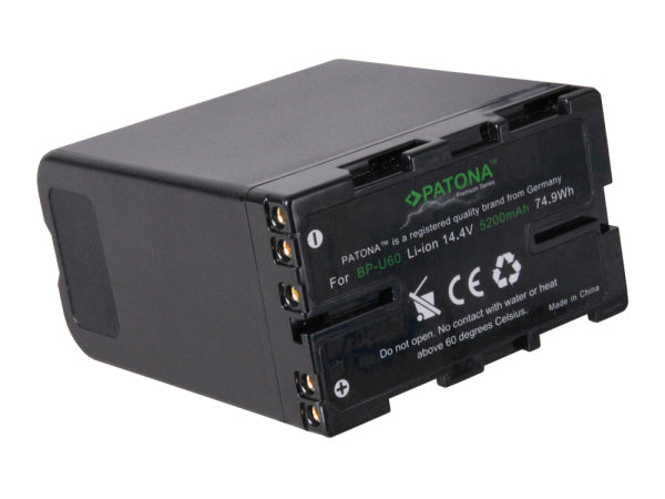 Patona Premium Akku Sony BP-U60 Kaufuniversum - Patona Premium Akku Sony BP-U60