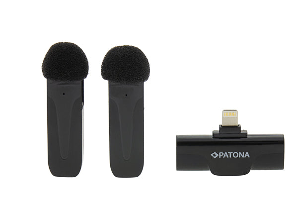 Patona Wireless 2 Lavalier Iphone Set Kaufuniversum - Patona Wireless 2 Lavalier Iphone Set