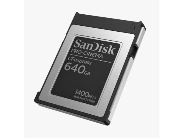 Sandisk PRO-CINEMA Cfexpress Typ-B 640GB Kaufuniversum - Sandisk PRO-CINEMA Cfexpress Typ-B 640GB