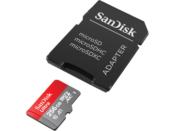 SanDisk Ultra 150MB/s microSDXC 256GB Kaufuniversum - SanDisk Ultra 150MB/s microSDXC 256GB