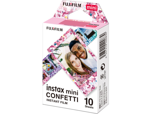 Fujifilm Instax Mini 10 Blatt Confetti Kaufuniversum - Fujifilm Instax Mini 10 Blatt Confetti