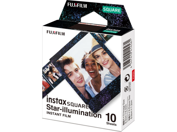 Fujifilm Instax Square 1x10 Star Illumin Kaufuniversum - Fujifilm Instax Square 1x10 Star Illumin