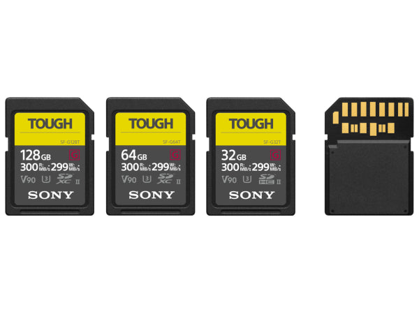 Sony SF-G Tough SDXC UHS-II 128GB 300MBs Kaufuniversum - Sony SF-G Tough SDXC UHS-II 128GB 300MBs