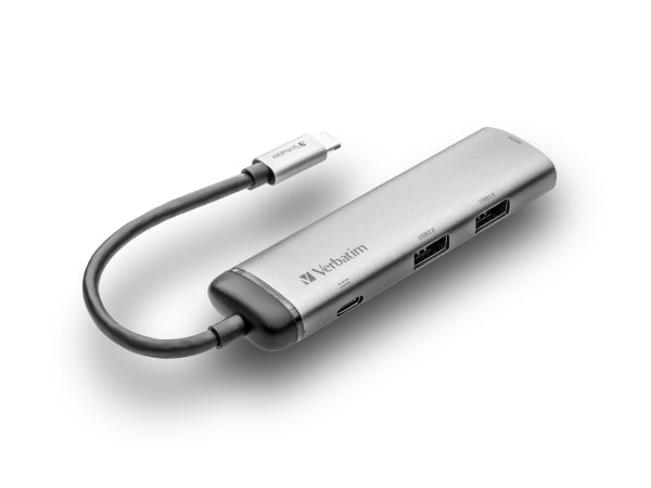 Verbatim 4 in 1 USB-C Multiport Hub Kaufuniversum - Verbatim 4 in 1 USB-C Multiport Hub