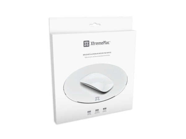 XtremeMac Round Aluminum Mouse Pad Silv Kaufuniversum - XtremeMac Round Aluminum Mouse Pad Silv
