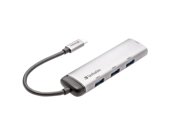 Verbatim USB-C to 4x USB-A Hub Kaufuniversum - Verbatim USB-C to 4x USB-A Hub