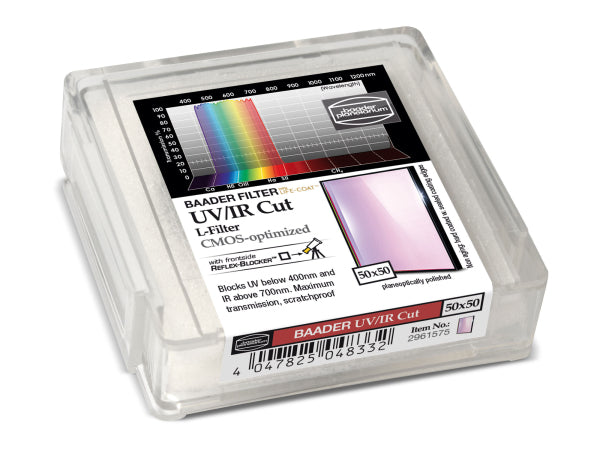 Baader UV/IR Cut / L-Filter 50x50mm Kaufuniversum - Baader UV/IR Cut / L-Filter 50x50mm