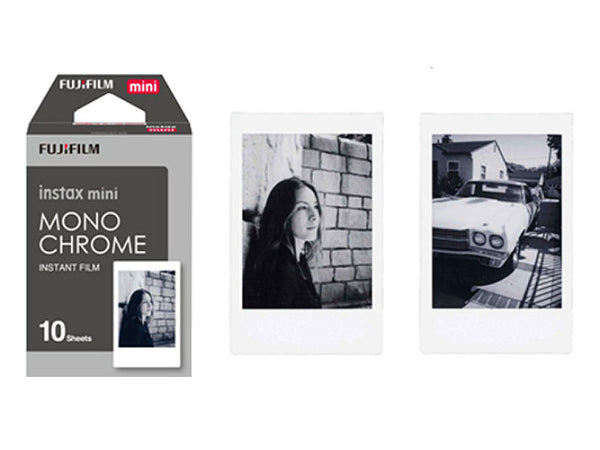 Fujifilm Instax Mini 10 Blatt Monochrome Kaufuniversum - Fujifilm Instax Mini 10 Blatt Monochrome