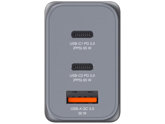 Verbatim GaN 3 Port Charger 65W