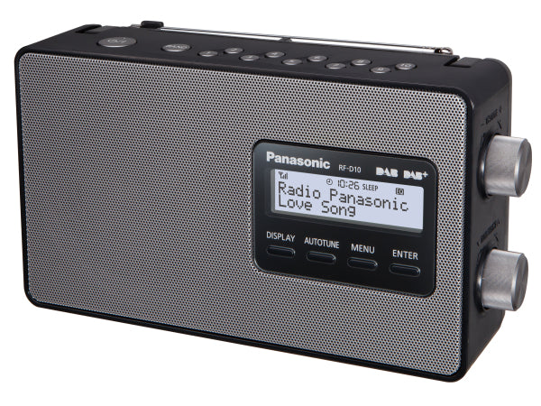Panasonic DAB+ Radio portable D10 Black Kaufuniversum - Panasonic DAB+ Radio portable D10 Black